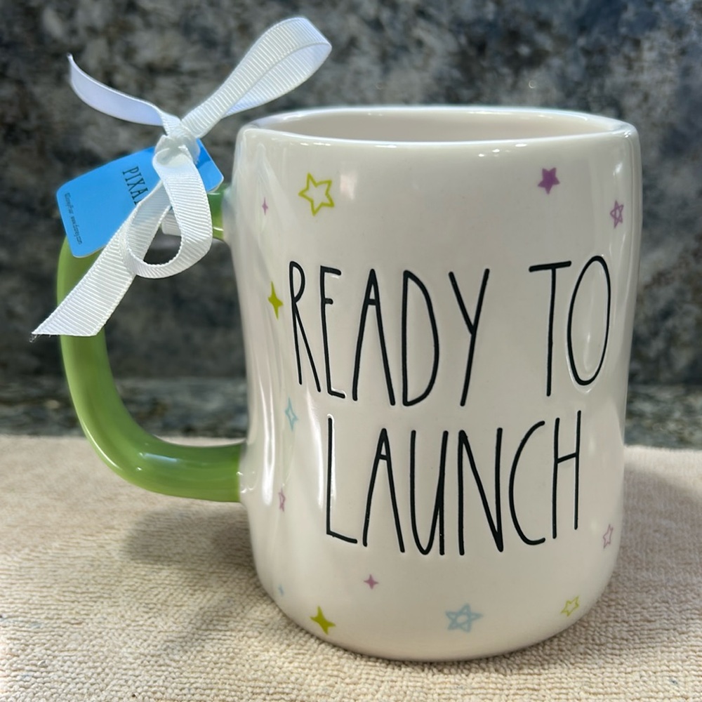 Rae Dunn x Toy Story “Ready to Launch” Alien Mug 16 oz Disney Pixar NWT